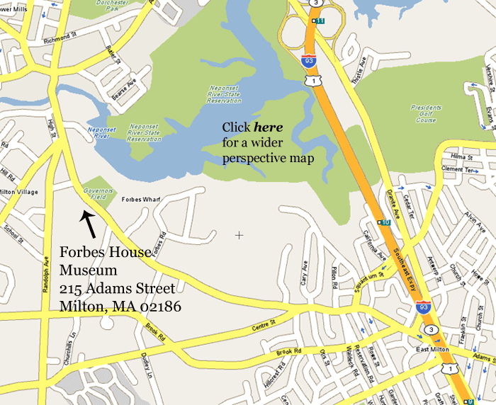 Forbes House Museum Map